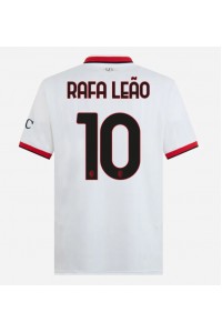 AC Milan Rafael Leao #10 Fotballdrakt Borte Klær 2024-25 Korte ermer